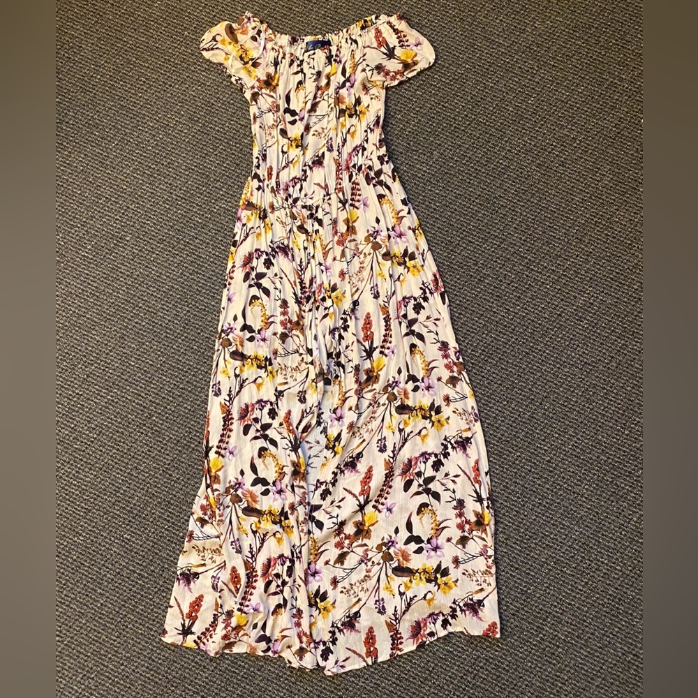 Floral romper dress